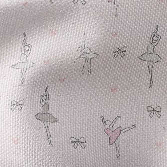 Bow Ballerina Waterproof Canvas
