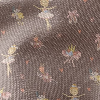 Elegant Ballet Dancer Waterproof Canvas