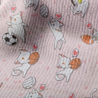 Funny Cat Sports Terry