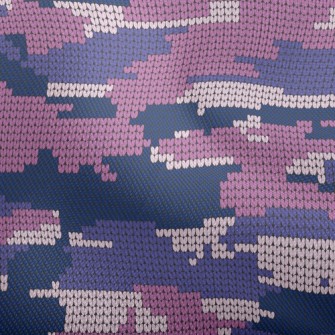 Artistic Camouflage Knit Dobby