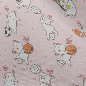 Funny Cat Sports Chiffon