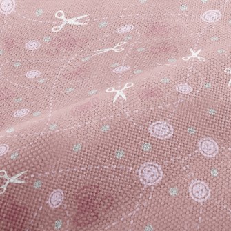 Button Yarn Scissors Performance Linen