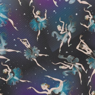 Ballet Dancer Under The Stars Twill