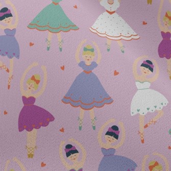 Beautiful Ballet Girl Chiffon