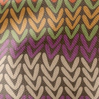 Gradient Knit Waterproof Canvas