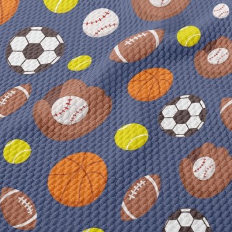 Baseball Basketball Football Birdseye Piqué