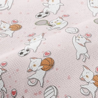Funny Cat Sports Performance Linen