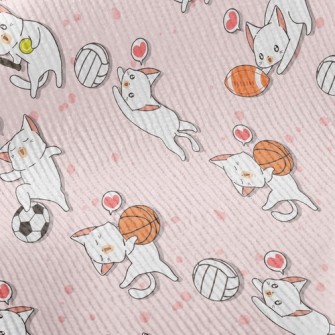 Funny Cat Sports Standard Corduroy