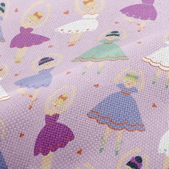 Beautiful Ballet Girl Performance Linen