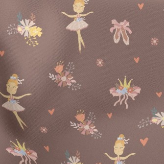 Elegant Ballet Dancer Stretch Ponte