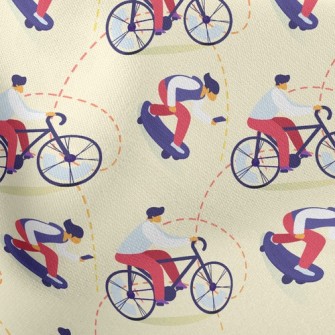 Bicycle Skateboard Boy Stretch Ponte