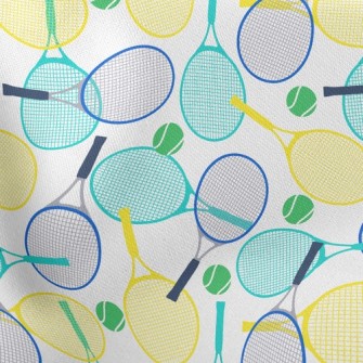 Tricolor Tennis Racket Stretch Ponte