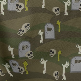 Horror Grave Monster Stretch Ponte