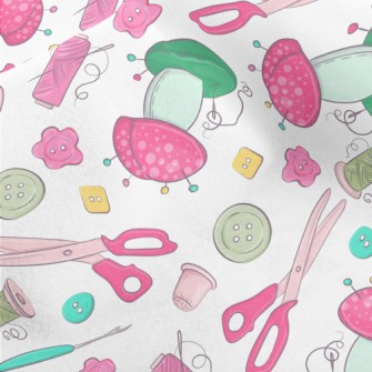 Sewing Kit Buttons Micro Fleece