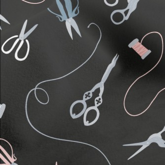 Old Style Tailor Scissors Micro Fleece