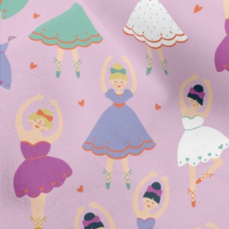 Beautiful Ballet Girl Micro Fleece