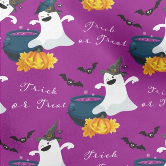 Witch Hat Ghost Micro Fleece