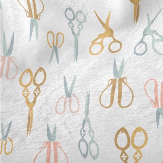 Various Shapes Of Scissors Minky