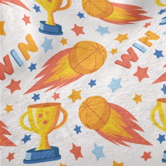 Basketball Championship Trophy Minky