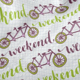 Weekend Tandem Bicycle Minky