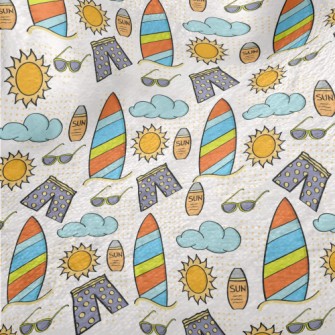 Beach Pants And Sunscreen Minky