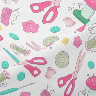 Sewing Kit Buttons Piqué