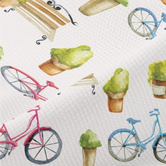 Benches And Bicycles Piqué