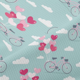 Love Balloon Bike Piqué