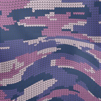 Artistic Camouflage Knit Lightweight Performance Linen