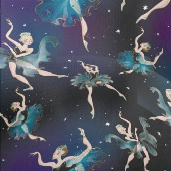 Ballet Dancer Under The Stars Lightweight Performance Linen