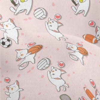Funny Cat Sports Lightweight Performance Linen