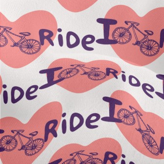 I Love Bicycles Lightweight Performance Linen