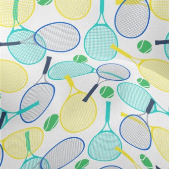 Tricolor Tennis Racket Lightweight Performance Linen