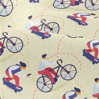 Bicycle Skateboard Boy Modern Jersey