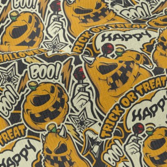 Evil Pumpkin Begging For Candy Modern Jersey