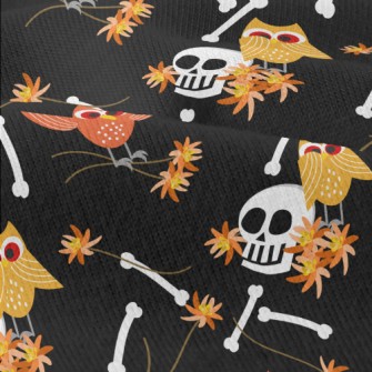 Skull And Owl Modern Jersey