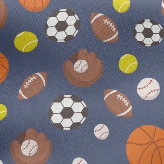 Baseball Basketball Football Jersey Backed Fleece