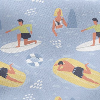 Surfer Jersey Backed Fleece