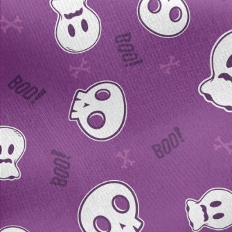 Startled Skull Jersey Backed Fleece