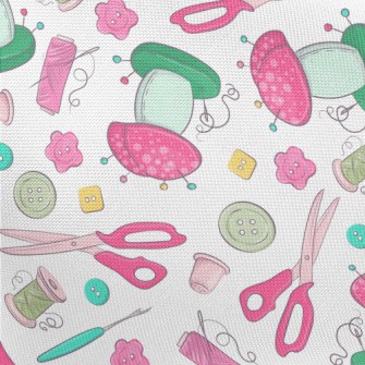 Sewing Kit Buttons Pongee