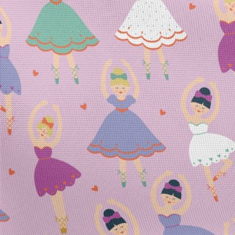 Beautiful Ballet Girl Pongee