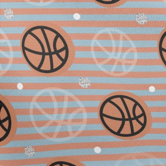 Basketball Stripes Pongee