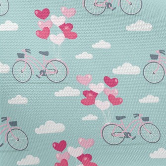 Love Balloon Bike Pongee