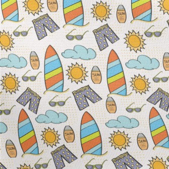 Beach Pants And Sunscreen Pongee