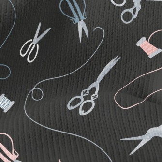 Old Style Tailor Scissors Stretch Jersey