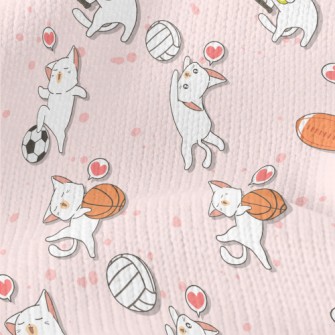 Funny Cat Sports Stretch Jersey