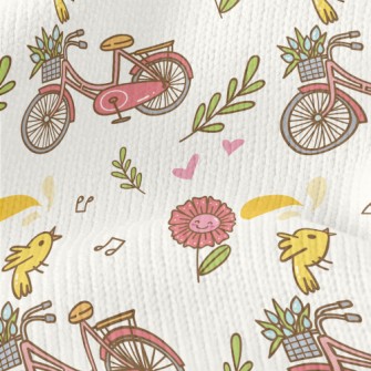 Happy Flower Bicycle Stretch Jersey