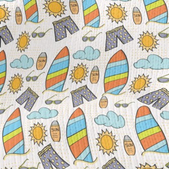 Beach Pants And Sunscreen Stretch Jersey