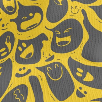 Laughing Monster Expression Gh Stretch Jersey