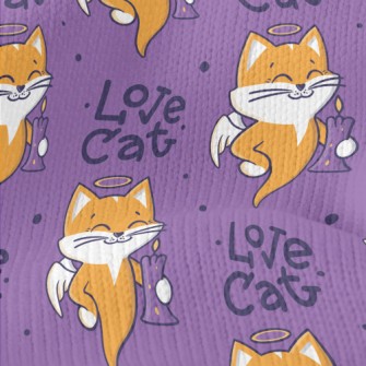 Candle Ghost Cat Stretch Jersey